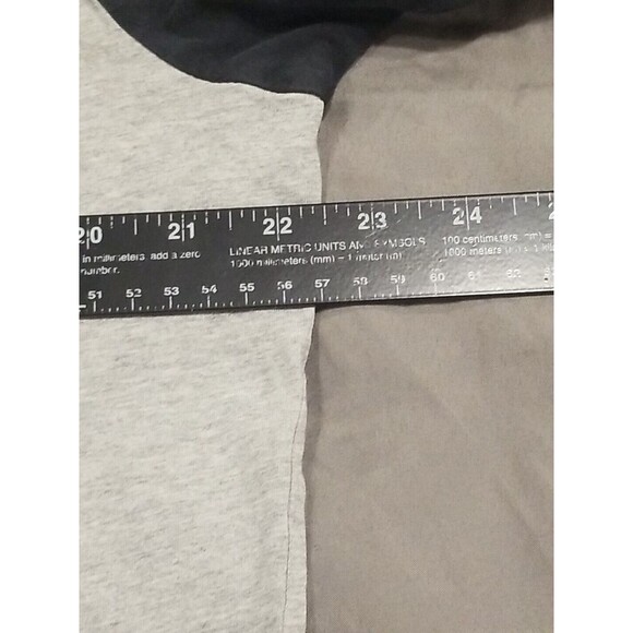 Nike Shirt Mens Large Gray Black Short Sleeve Nike Tee Spellout - Picture 4 of 11